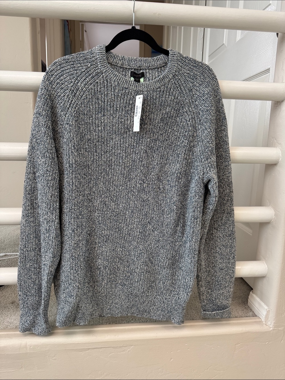 J. Crew Men's Gray Heather Crewneck Sweater NWT